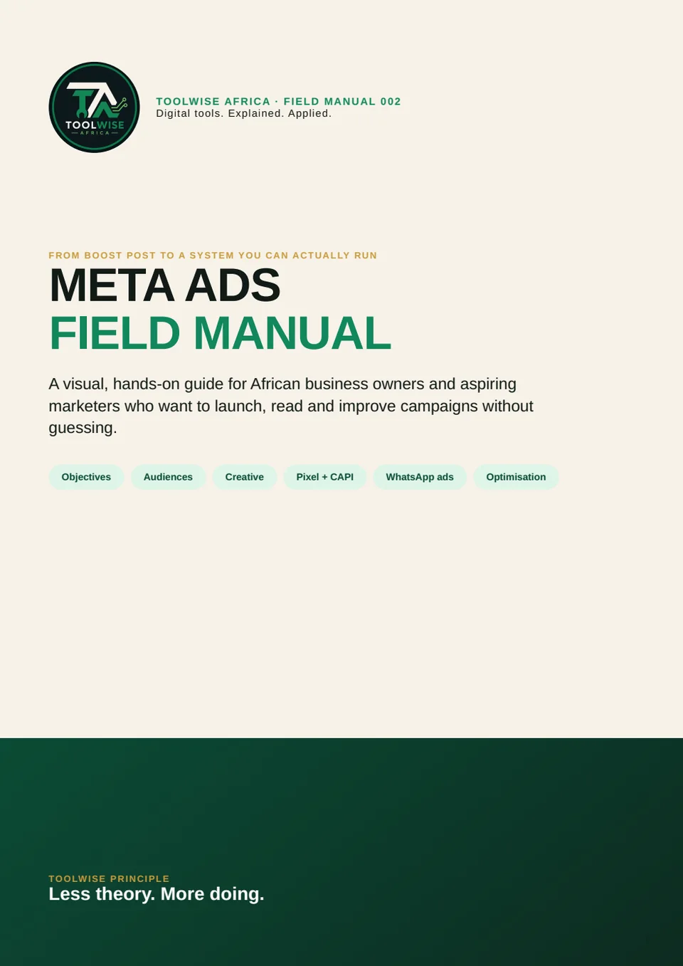 Cover of Meta Ads Field Manual