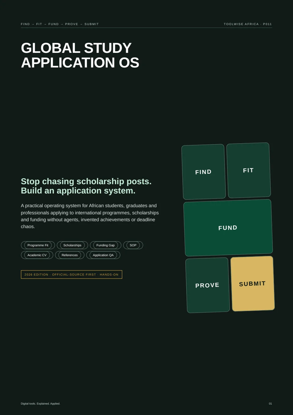 Cover of Global Study Application OS